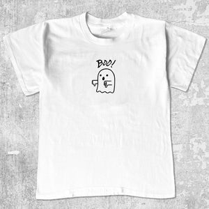 Boo Halloween Crew neck t-shirt 365 In Love Gifts for Friends and Family Boo Halloween 365 Printing INC Short Sleeve Tees Black 1