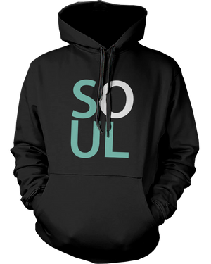 soul mate couple hoodies