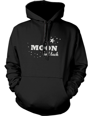 couple hoodie - I love you to the moond and back 365inlove