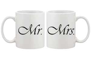 mr and mrs couple coffee mugs