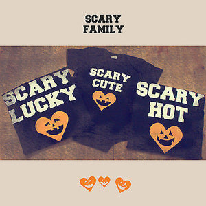 Funny Family Matching Shirts Daddy Mommy Baby Scary Halloween Shirt and Bodysuit - 365INLOVE
