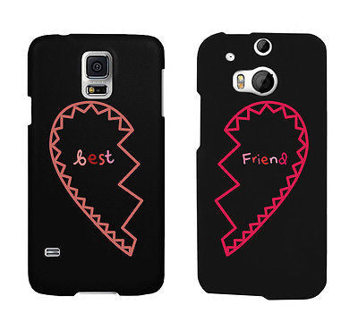 Samsung Phone Cases For Best Friends Best Friend Half Heart Matching Phonecases Cute BFF Phone Covers Samsung Phone Cases For Best Friends Best Friend Half Heart Matching Phonecases Cute BFF Phone Covers