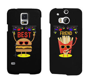 Hamburger And Friese Rock Stars Cute BFF Mathing Phone Cases Gift - 365INLOVE