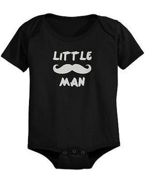 Dad and Baby Matching T-Shirt and Bodysuit Set - Big Man and Little Man - 365INLOVE