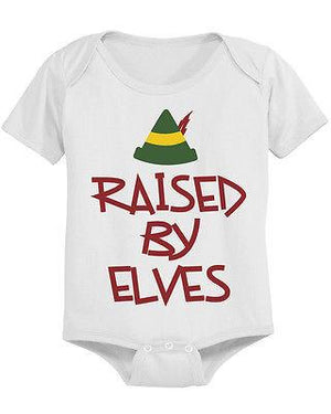 Daddy Mommy and Baby Matching Christmas Elf Family T-Shirt and Bodysuit Set - 365INLOVE