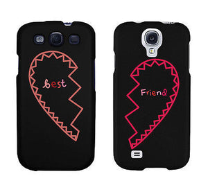 Best Friend Half Heart Matching Phonecases Cute BFF Phone Covers Gift - 365INLOVE