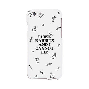 I Like Rabbit And I Cannot Lie Funny Case Cute Graphic Design Cover - 365INLOVE