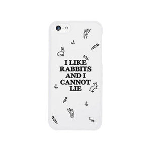 I Like Rabbit And I Cannot Lie Funny Case Cute Graphic Design Cover - 365INLOVE