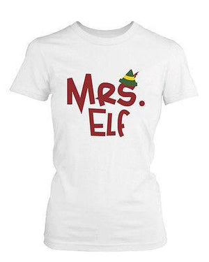 Daddy Mommy and Baby Matching Christmas Elf Family T-Shirt and Bodysuit Set - 365INLOVE