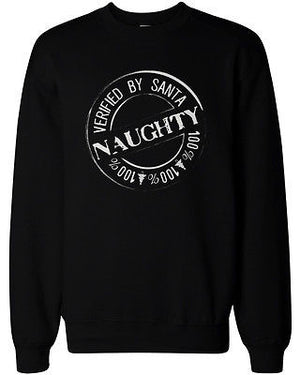 Naughty and Nice Sweatshirts for Best Friends BFF Matching Sweaters - 365INLOVE