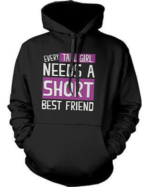 BFF Accessories BFF Pullover Hoodies for Tall and Short Best Friends - 365INLOVE