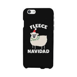 Fleece Navidad Cute Christmas Phone Case Great Gift Idea For X-mas - 365INLOVE