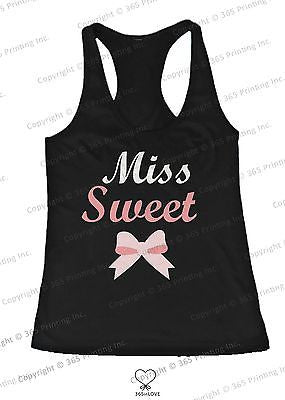 BFF Tank Tops Miss Wild and Miss Sweet Matching Shirts for Best Friends - 365INLOVE