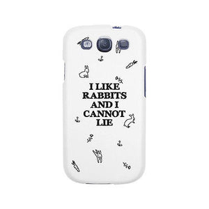 I Like Rabbit And I Cannot Lie Funny Case Cute Graphic Design Cover - 365INLOVE