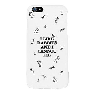 I Like Rabbit And I Cannot Lie Funny Case Cute Graphic Design Cover - 365INLOVE