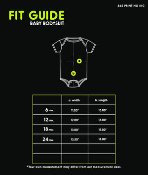 Custom Personalized Baby Black Bodysuit