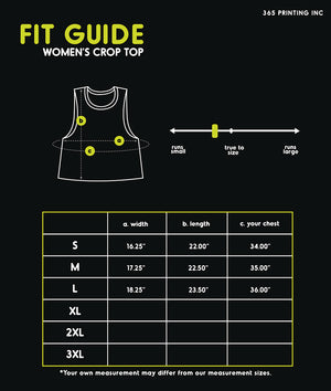 My Holiday Workout Womens Black Crop Top