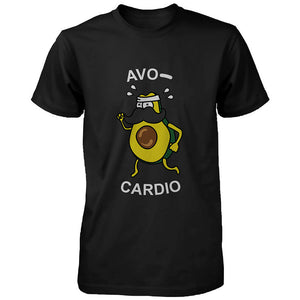 Avocardio Funny Men's Shirt Cute Work Out Tee Cardio Short Sleeve T-shirt - 365INLOVE