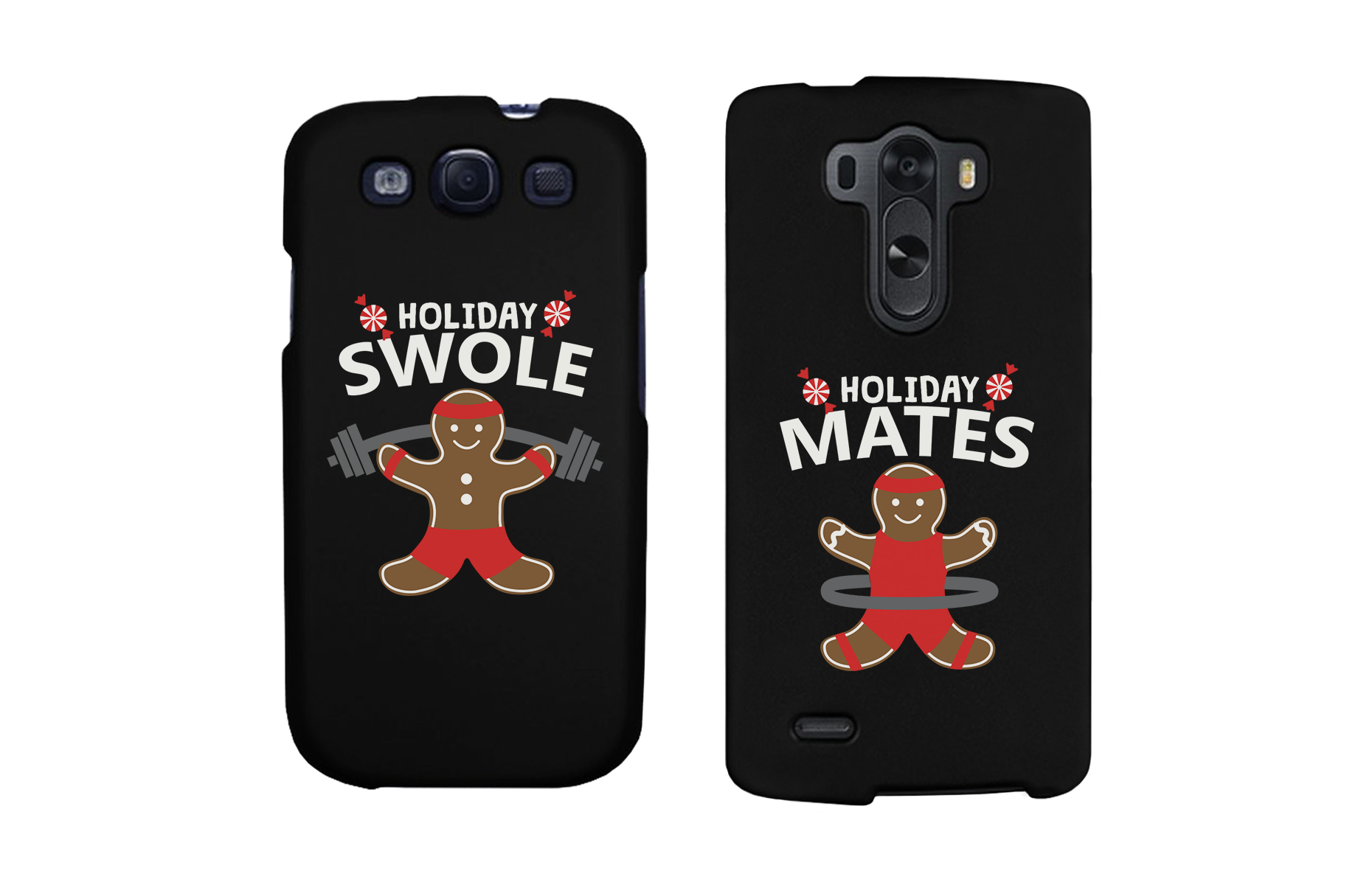 Swole Mates Ginger Cookie Matching Couple Phone Cases - 365INLOVE