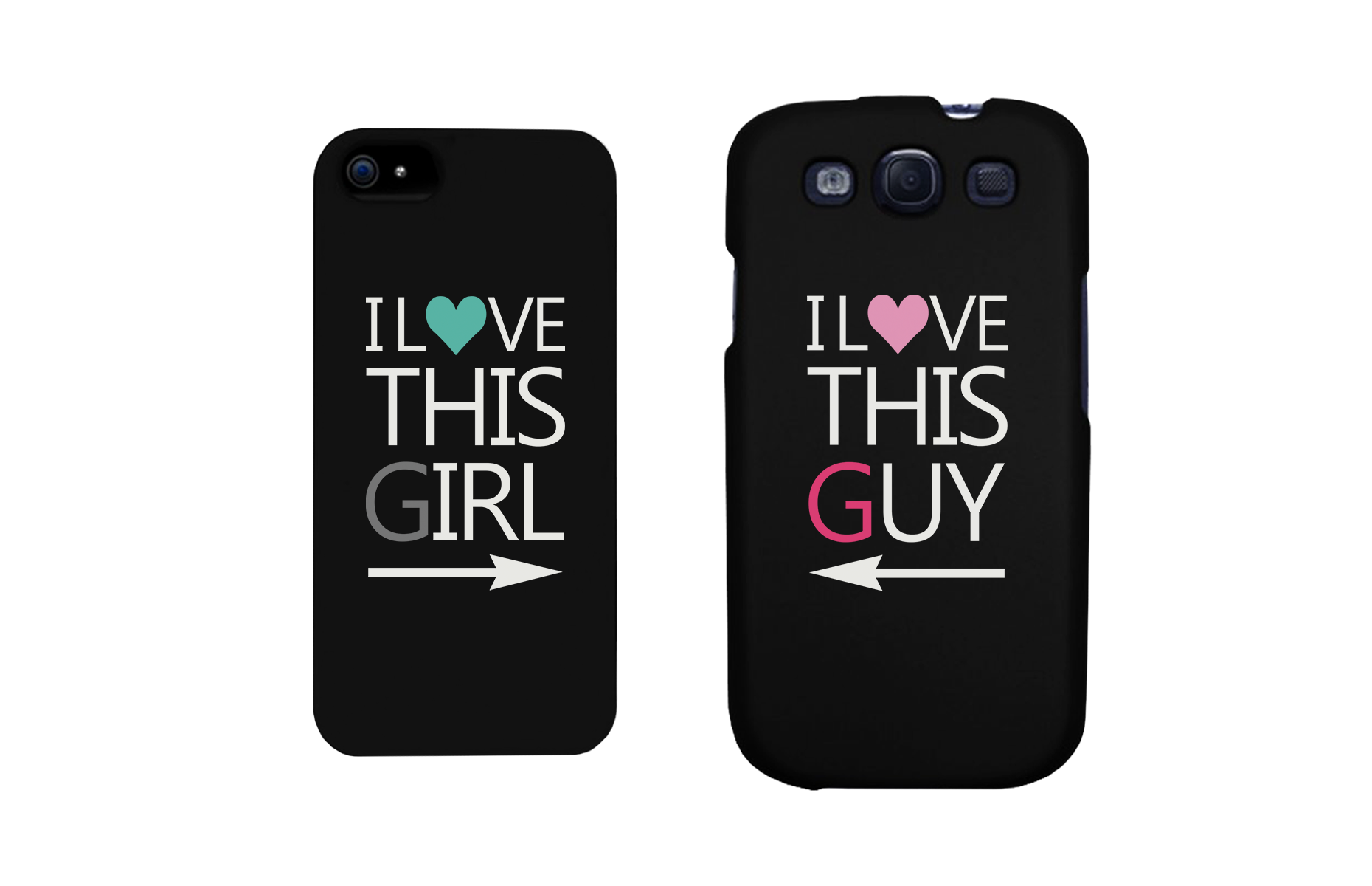 I Love This Girl and Guy Cute Matching Couples Cell Phone Cases - 365INLOVE