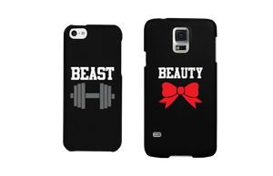 Beauty and Beast Cute Matching Couple Phone Cases Great Gift for Couples - 365INLOVE
