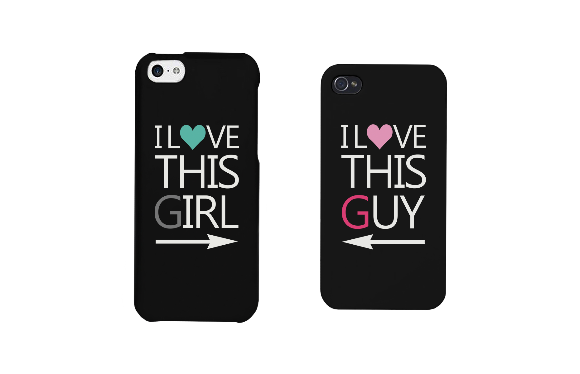 I Love This Girl and Guy Cute Matching Couples Cell Phone Cases - 365INLOVE