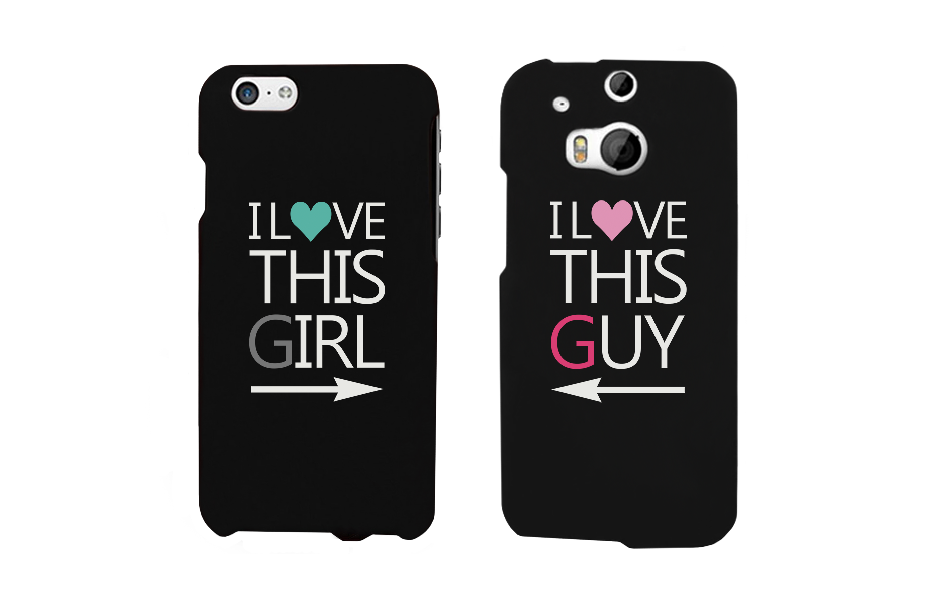 I Love This Girl and Guy Cute Matching Couples Cell Phone Cases - 365INLOVE