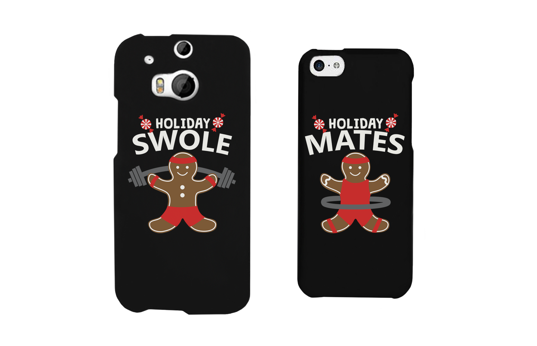 Swole Mates Ginger Cookie Matching Couple Phone Cases - 365INLOVE