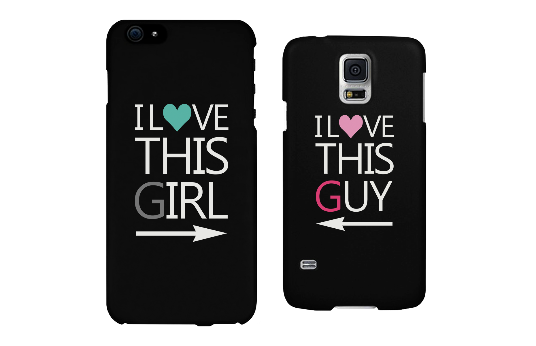 I Love This Girl and Guy Cute Matching Couples Cell Phone Cases - 365INLOVE