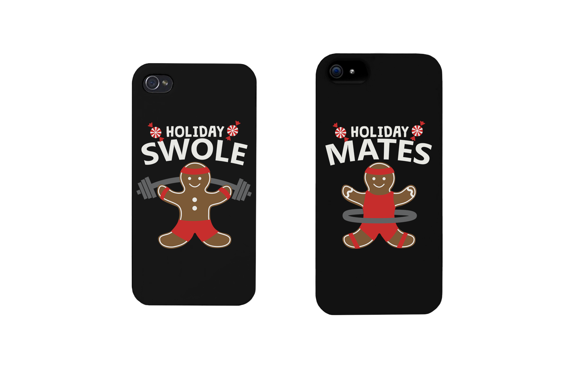 Swole Mates Ginger Cookie Matching Couple Phone Cases - 365INLOVE