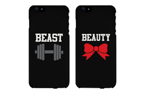 beauty and beast iphone 6 plus cases for couples
