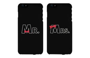 mr mrs couple phone cases