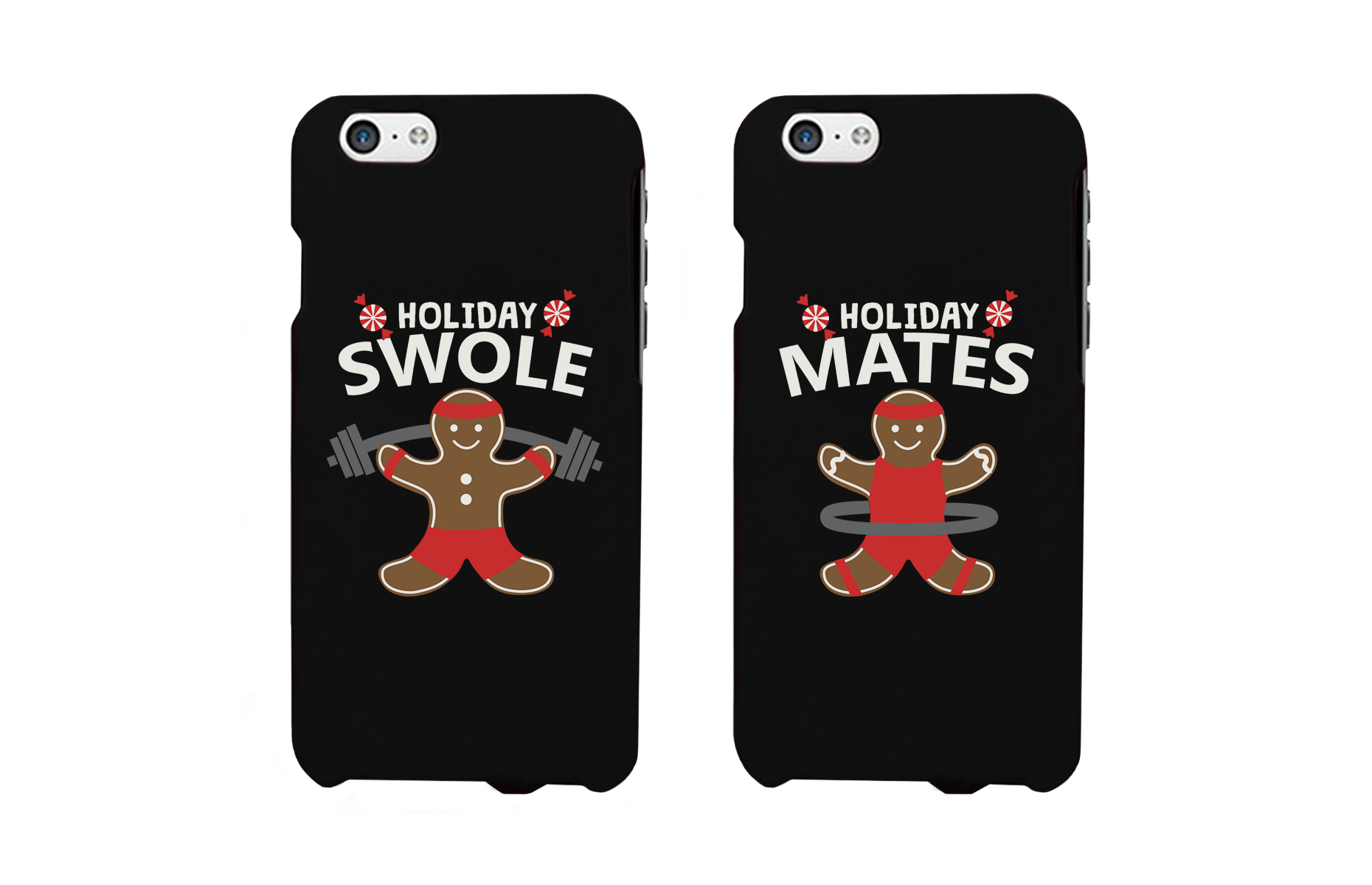 Swole Mates Ginger Cookie Matching Couple Phone Cases - 365INLOVE
