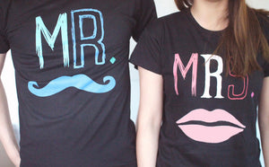 Mr Mrs Couple Shirts for Gifts