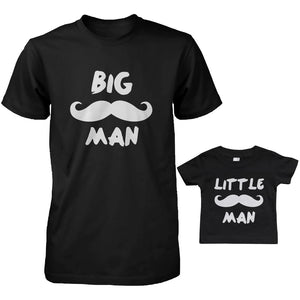 Daddy and Baby Matching T-Shirt Set - Big Man Little Man Infant Tee - 365INLOVE