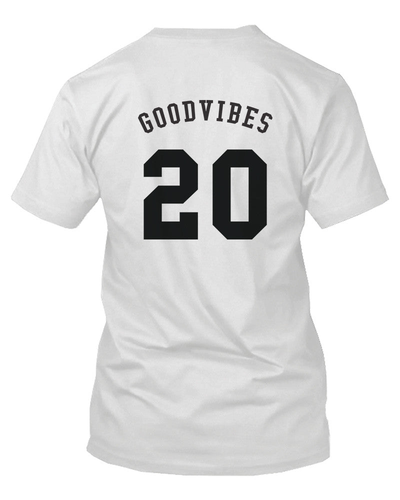 Good Vibes 20 Back Print Men's T-Shirt - 365INLOVE