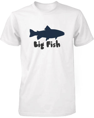 Big Fish and Little Fish Dad and Baby Matching Top Set Parent Shirts Infant Onesies - 365INLOVE