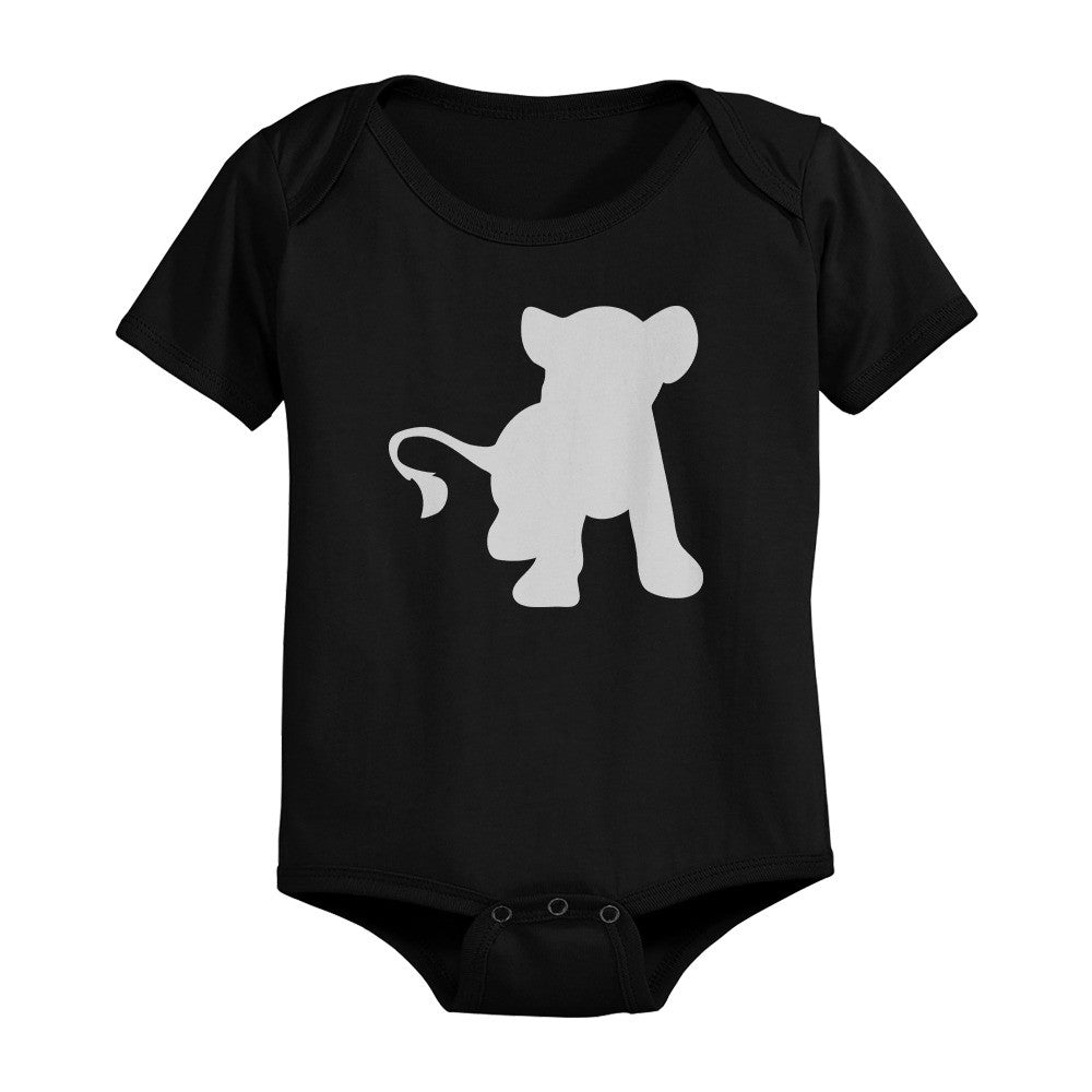Funny Lion and Cub Matching Dad Shirt and Baby Onesie - 365INLOVE