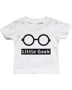 Funny Big Geek Little Geek Matching Dad Shirt and Baby Shirt - 365INLOVE