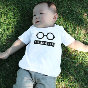 Funny Big Geek Little Geek Matching Dad Shirt and Baby Shirt - 365INLOVE