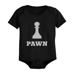 Chess Pieces Family Matching Shirts King Queen Parents and Pawn Infant Bodysuit - 365INLOVE