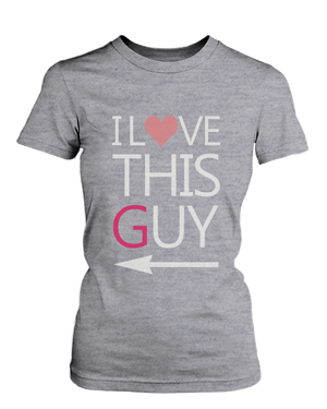 I love this guy and I love this girl couple shirts