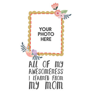 Frame Awesomeness Mom Personalized Phone Case Mothers Day Gift - 365INLOVE