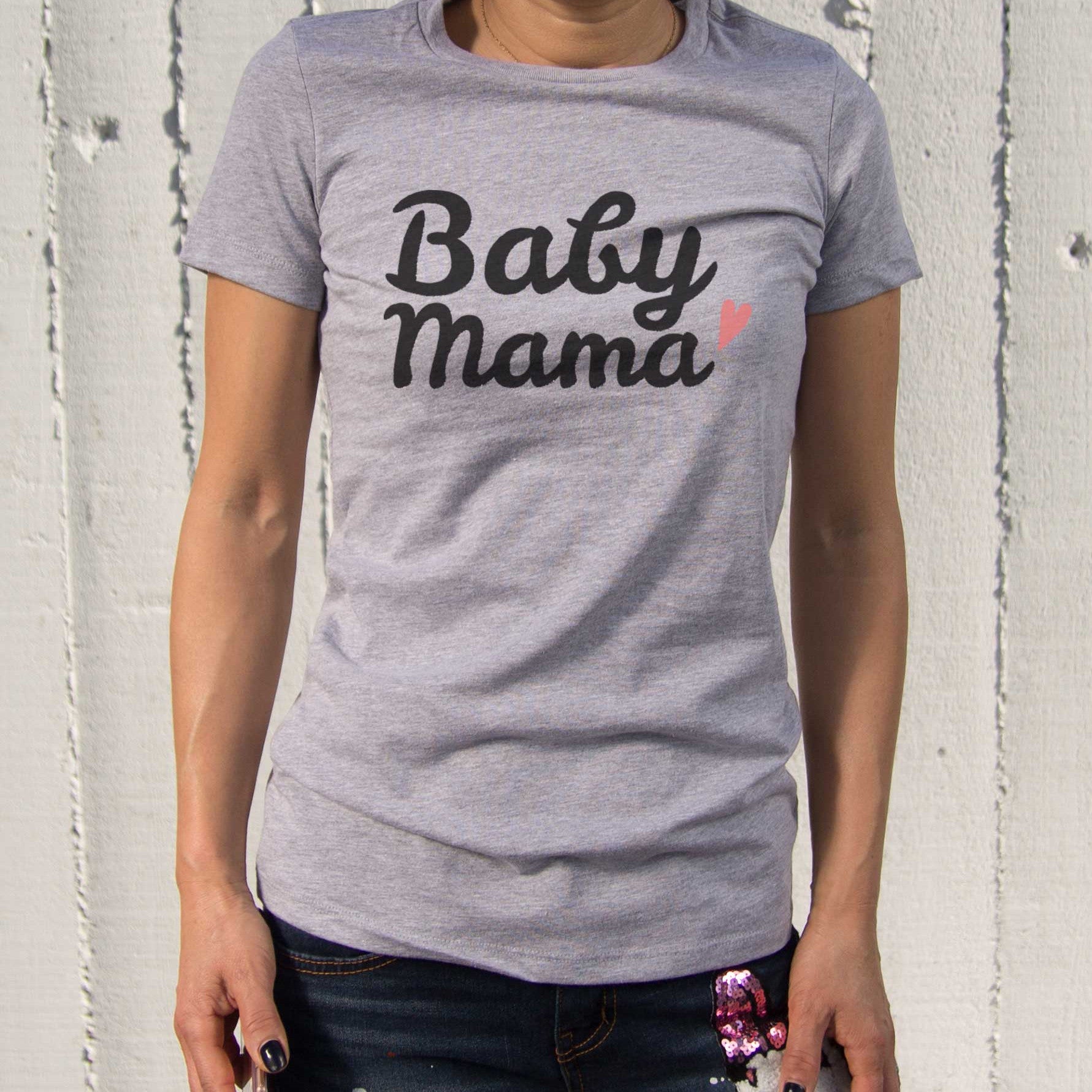 Baby Mama Tshirts Cute Graphic Shirt for New Mom Mother's Day Gift Idea - 365INLOVE