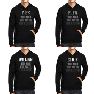 Custom Name The Man Myth Legend Hoodie For Grandpa Dad Husband - 365INLOVE