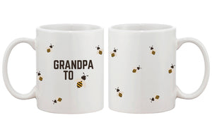 Grandpa To Bee Funny Mug Cup- Cute Design Printed Best Gift For Grandfather - 365INLOVE