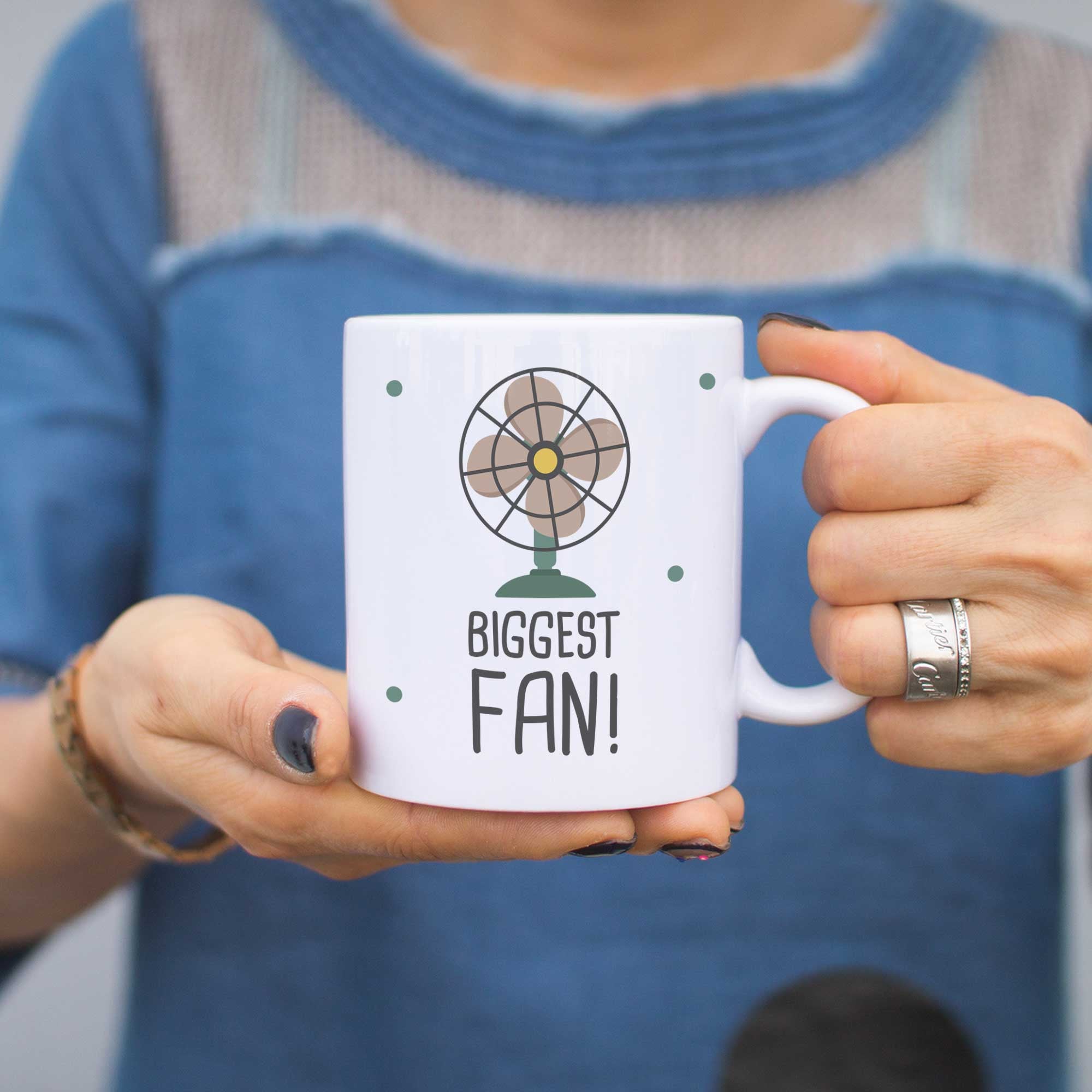 Mom I'm Your Biggest Fan Mug Cute Holiday or Mother's Day Gifts For Mom - 365INLOVE