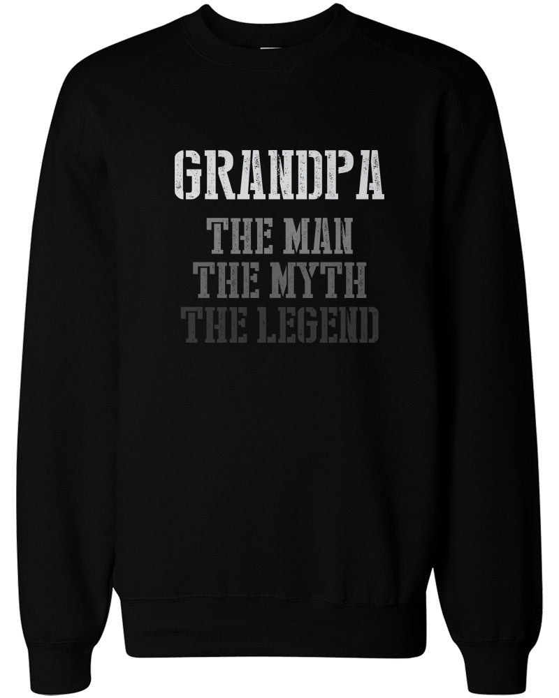 The Man Myth Legend Sweatshirts for Grandpa Holiday Gift idea for Grandfather - 365INLOVE