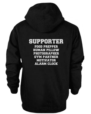 Supporter and Competitor Cute Couple Hoodies Funny Matching Outfit - 365INLOVE