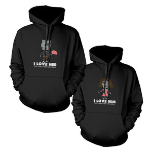 Zombies Couple Cute Matching Hoodies